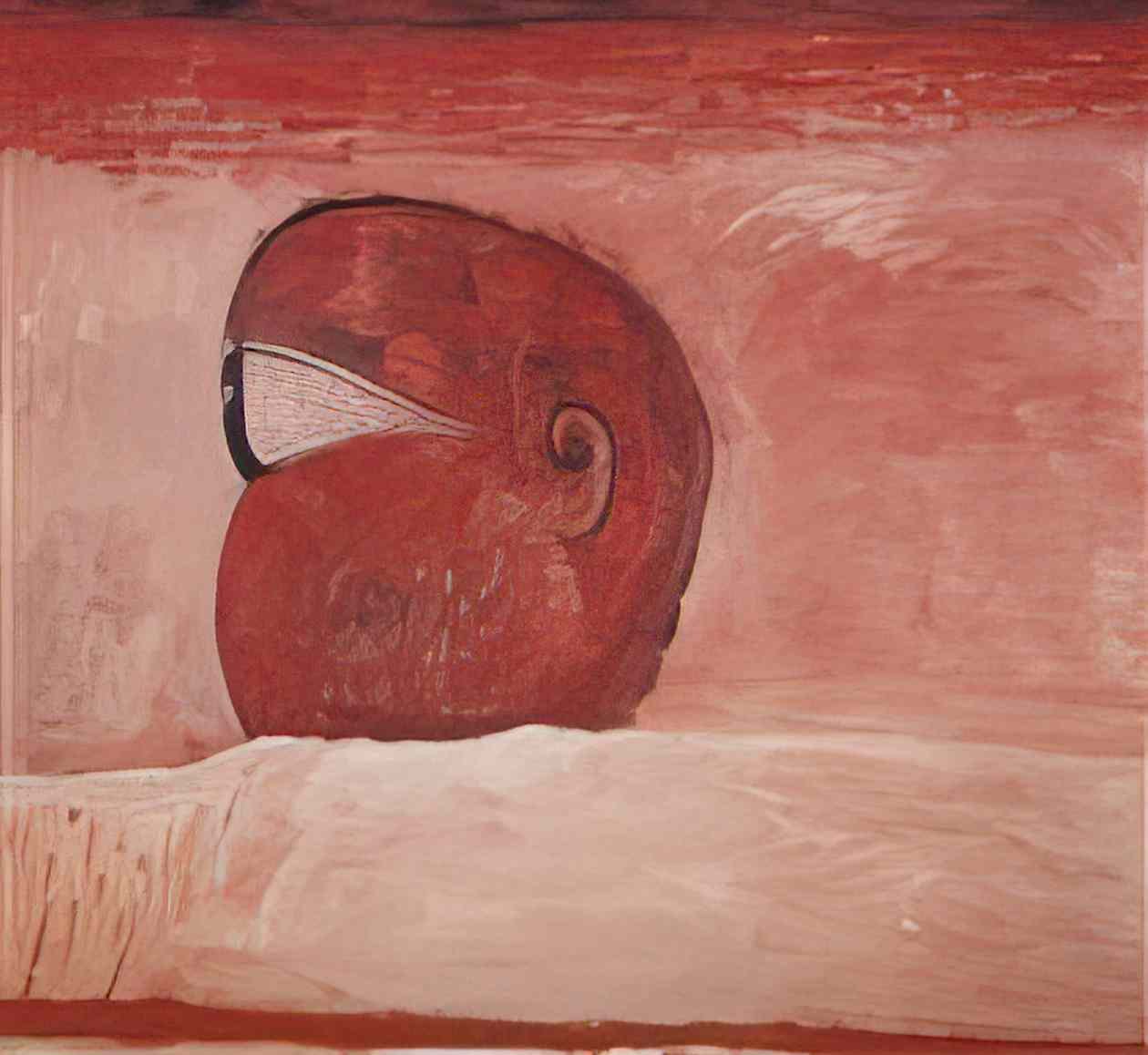 Philip Guston head Art A4 Photo Print