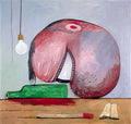 Philip Guston head and bottle1 Art A4 Photo Print