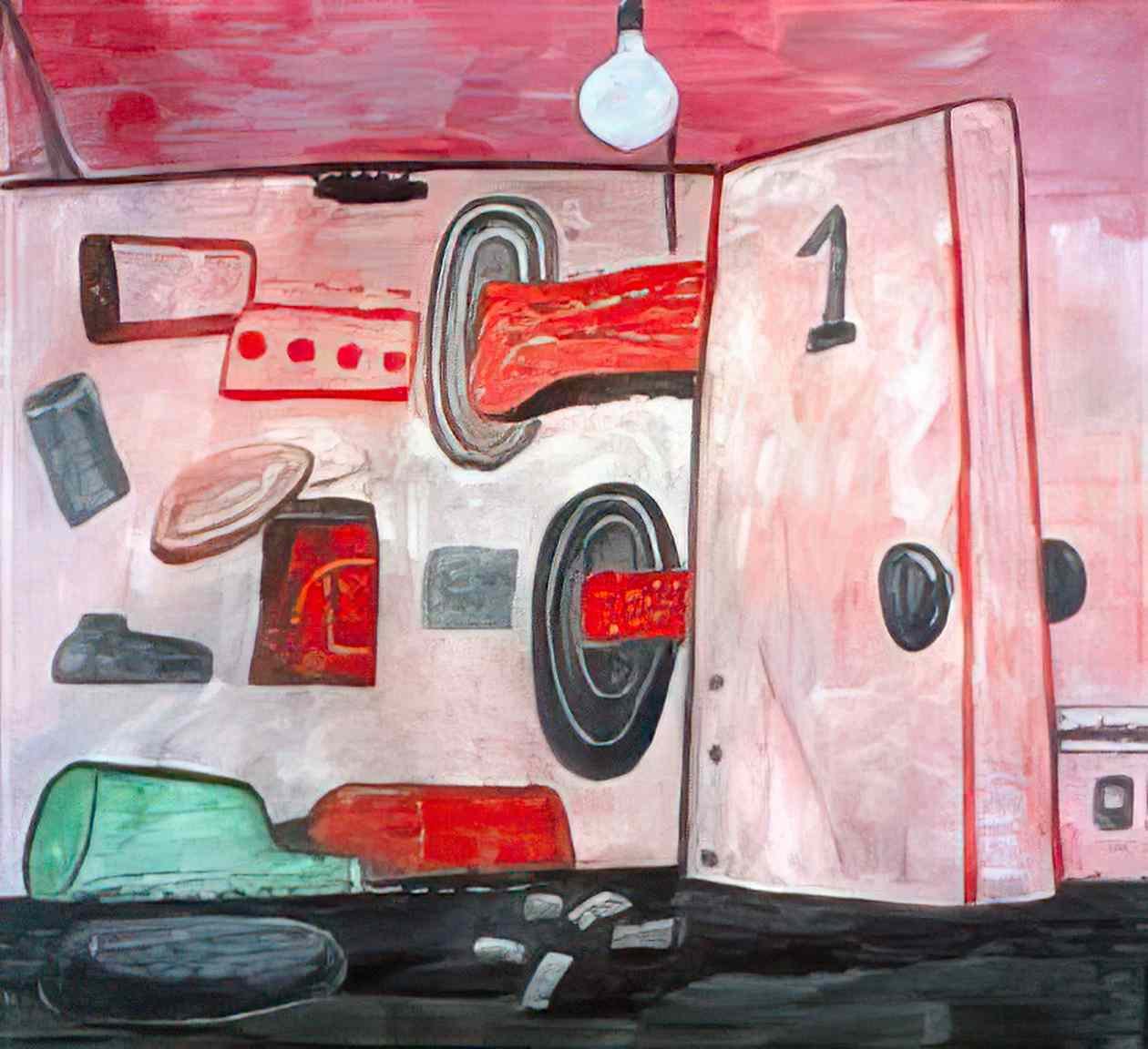 Philip Guston inside outside 1977 Art A4 Photo Print