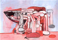 Philip Guston painter s forms no 2 1978 Art A4 Photo Print