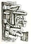 Philip Guston room 2 A4 Photo Print