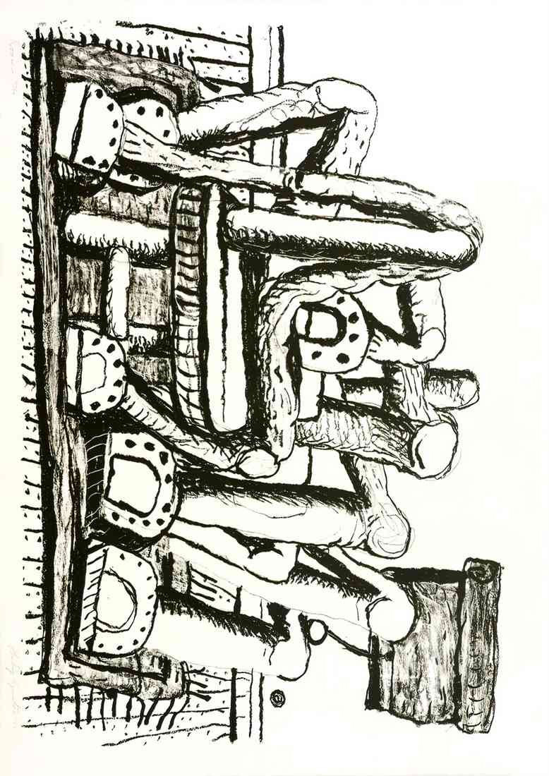 Philip Guston room 2 A4 Photo Print