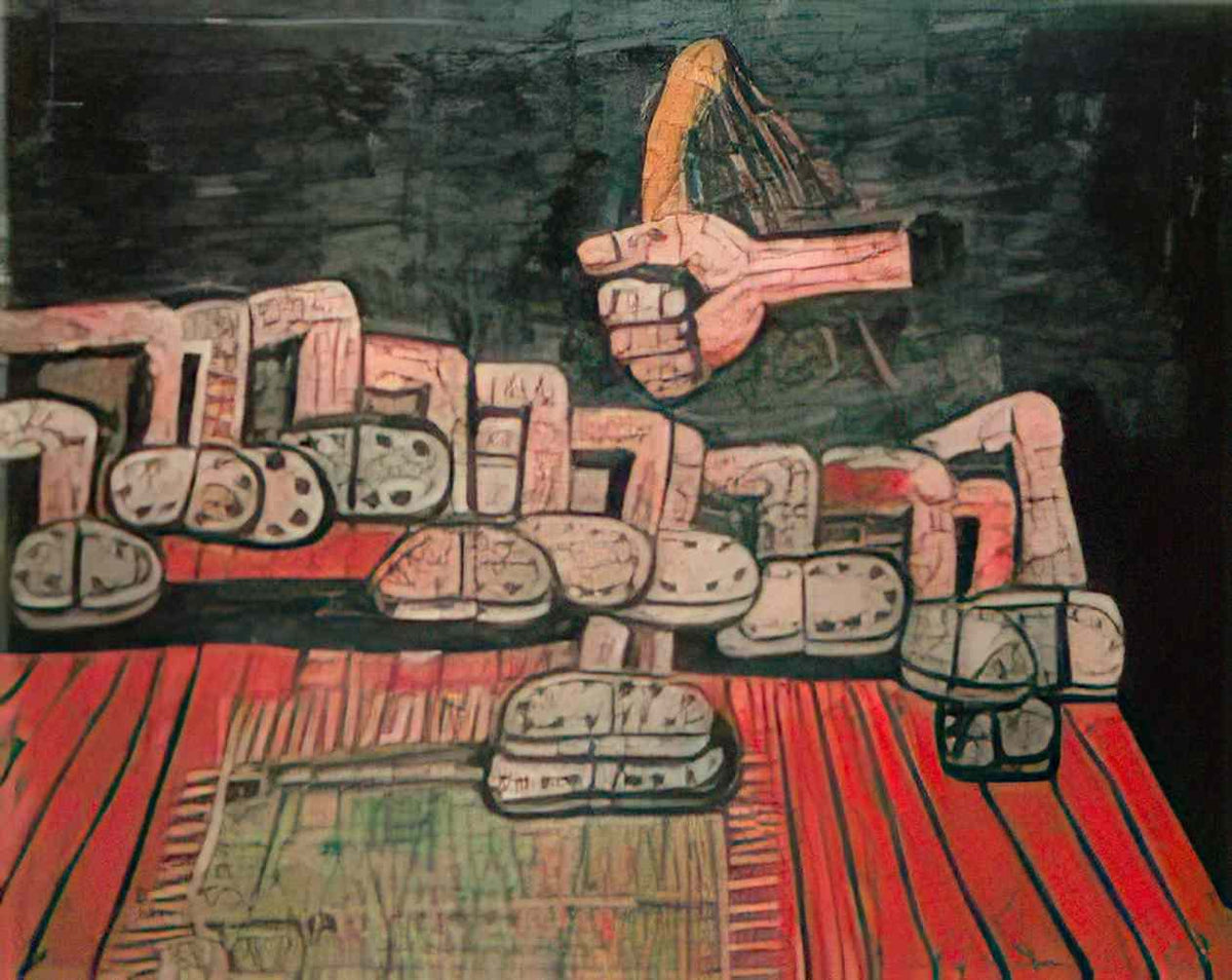 Philip Guston room Art A4 Photo Print