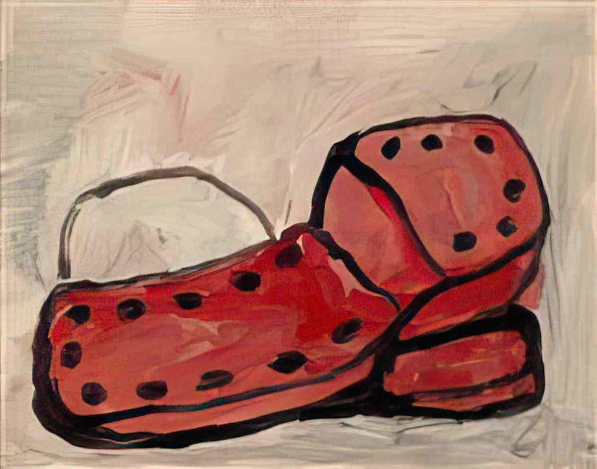 Philip Guston shoes 1968 Art A4 Photo Print