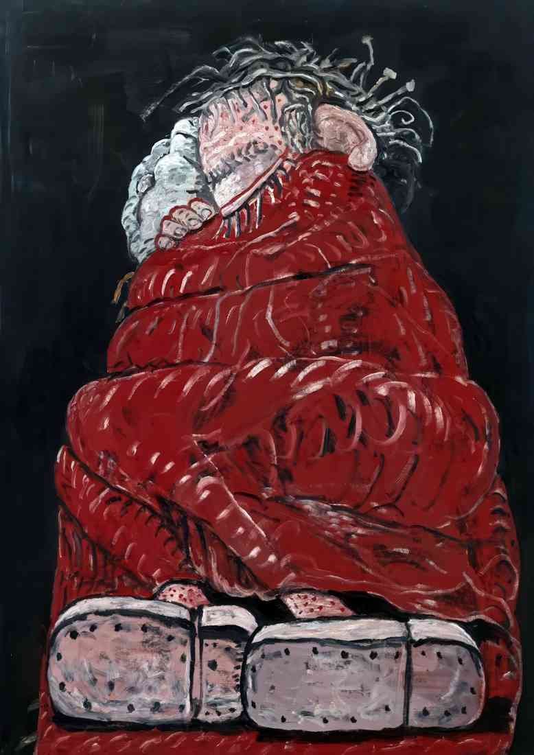 Philip Guston sleeping A4 Photo Print