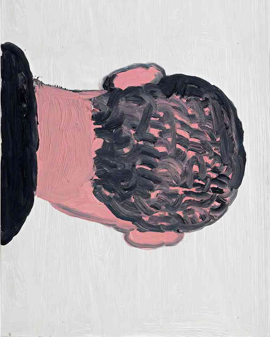 Philip Guston untitled 7 back of head A4 Photo Print