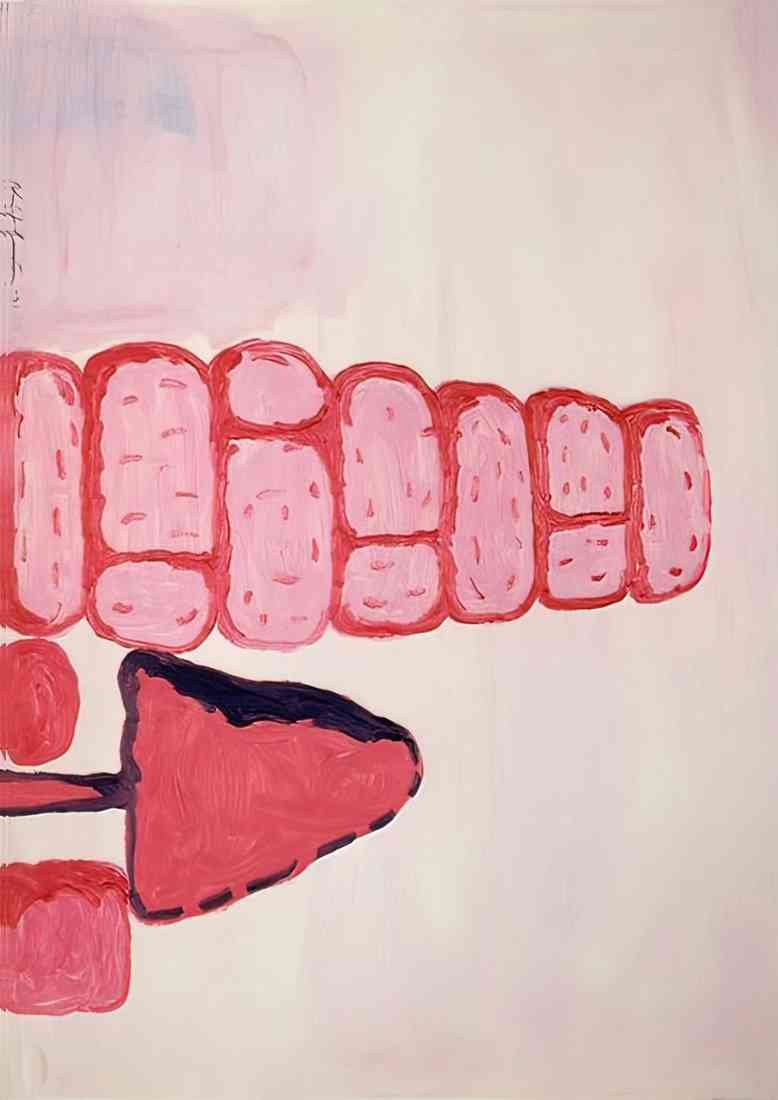 Philip Guston untitled wall A4 Photo Print