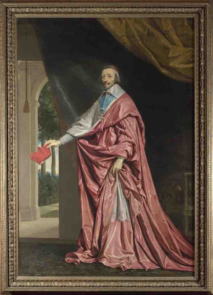 Philippe de Champaigne Cardinal de Richelieu A4 Photo Print