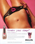 Philips Bikini Trimmer 1990s Vintage Retro Advert