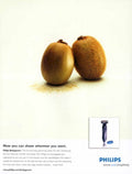Philips Bodygroom Kiwi 1990s Vintage Retro Advert
