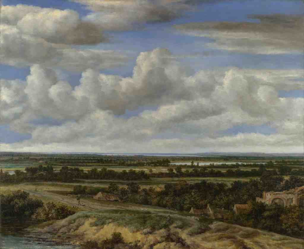 Philips Koninck An Extensive Landscape with a Road by a River A4 Photo Print