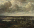 Philips Koninck An Extensive Landscape with a Town A4 Photo Print
