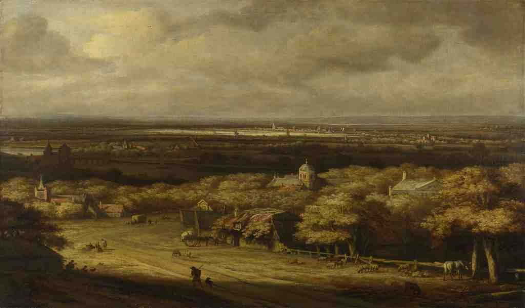 Philips Koninck An Extensive Landscape A4 Photo Print