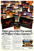 Philips Video Games 1970s Vintage Retro Advert
