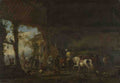 Philips Wouwermans The Interior of a Stable A4 Photo Print
