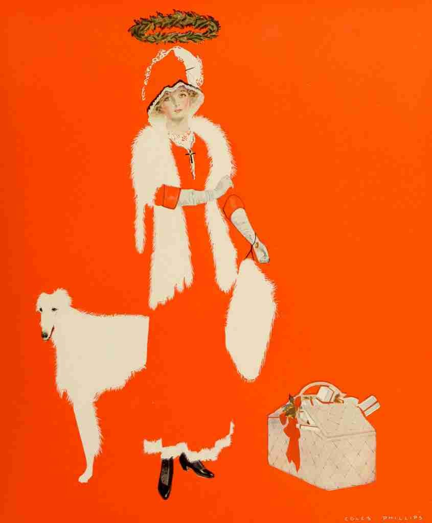 Phillips Clarence Coles Girls 1911 A present day saint A4 Photo Print