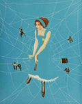 Phillips Clarence Coles Girls 1911 Net results A4 Photo Print