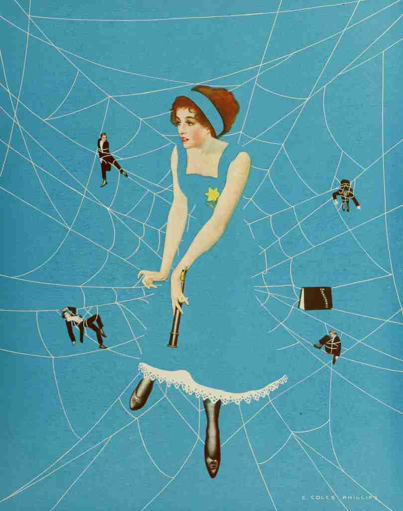 Phillips Clarence Coles Girls 1911 Net results A4 Photo Print