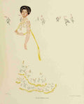 Phillips Clarence Coles Girls 1911 The butterfly chase A4 Photo Print