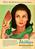 Phillips Extra Light 1 1960s Vintage Retro Advert