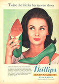 Phillips Extra Light 2 1960s Vintage Retro Advert