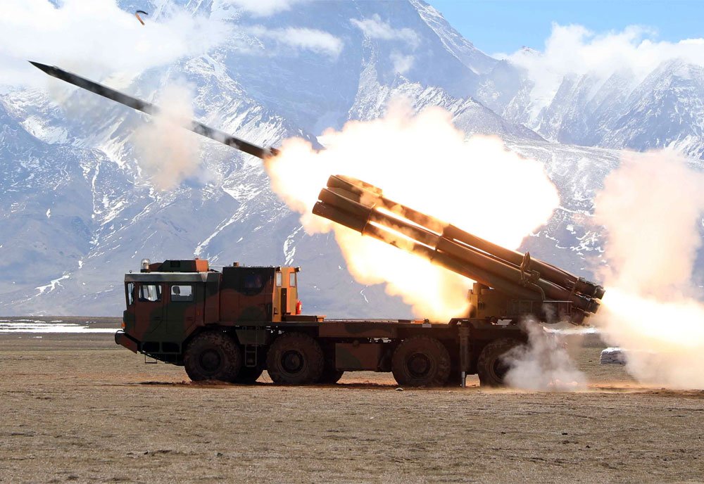 Phl03 8x8 Wheeled Mlrs Chinese Army 2 A4 Photo Print