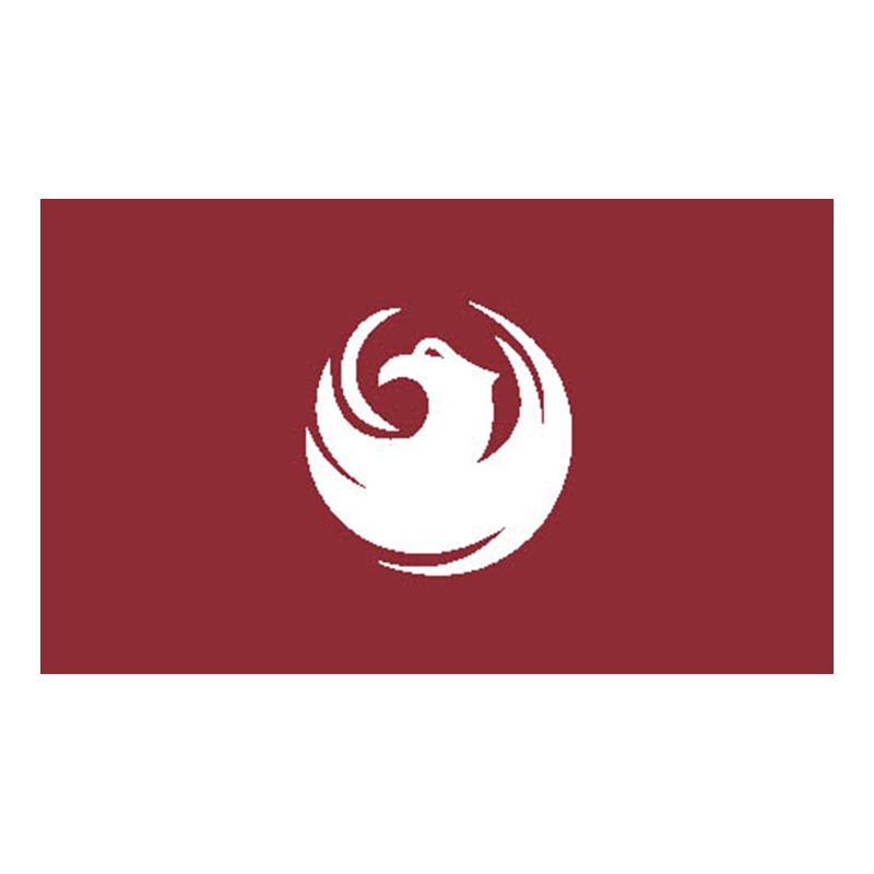 Phoenix City Flag N6351 A4 Photo Print