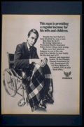 Phoenix Insurance Man 1970s Vintage Retro Advert
