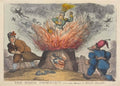 Phoenix Rebellion Storm GB Cartoon Vintage Retro Advert Poster