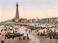 Photochrom Blackpool7 Vintage A4 Photo Print