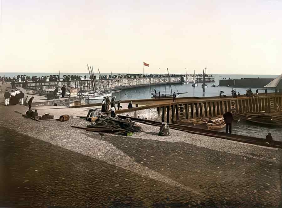 Photochrom Bridlington4 Vintage A4 Photo Print