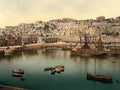 Photochrom Brixham2 Vintage A4 Photo Print