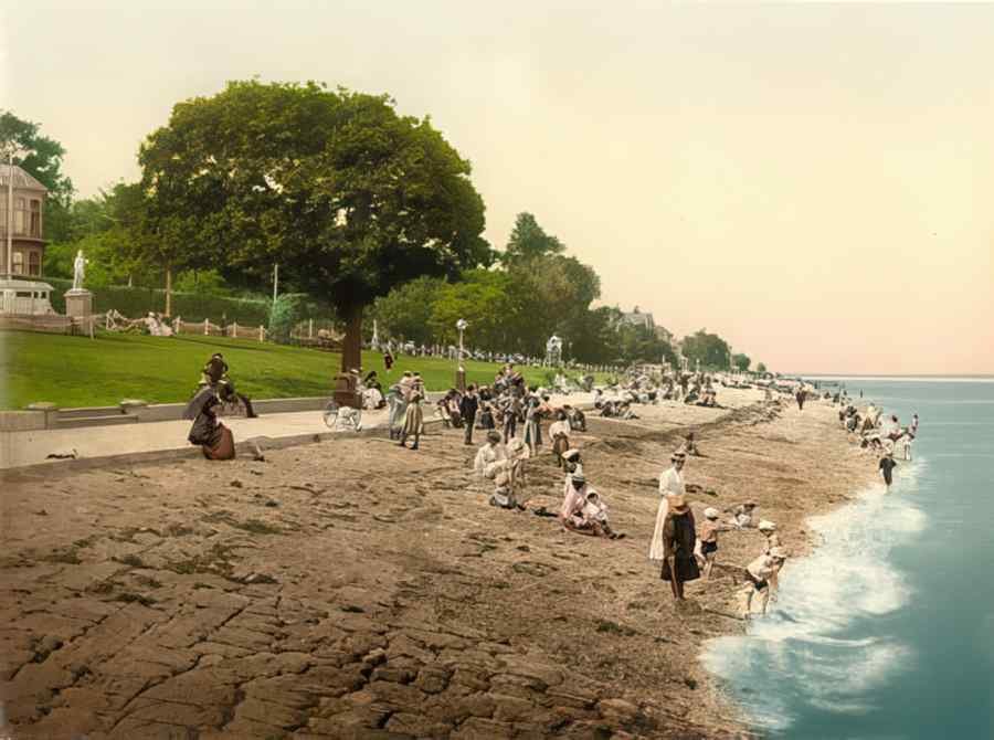 Photochrom Cowes Vintage A4 Photo Print