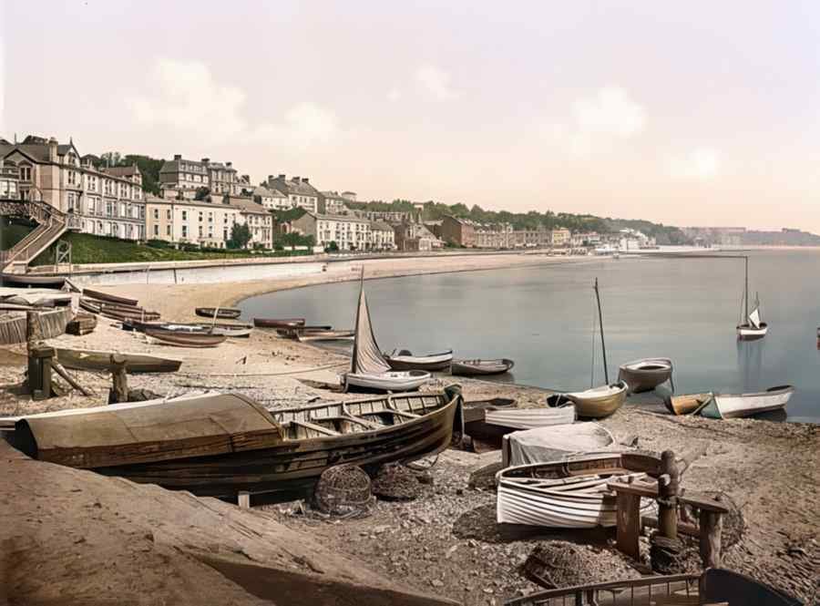 Photochrom Dawlish Vintage A4 Photo Print