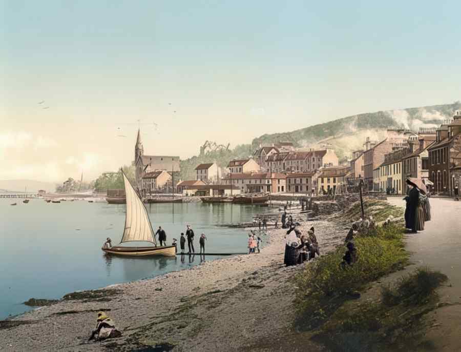 Photochrom Kyles Vintage A4 Photo Print