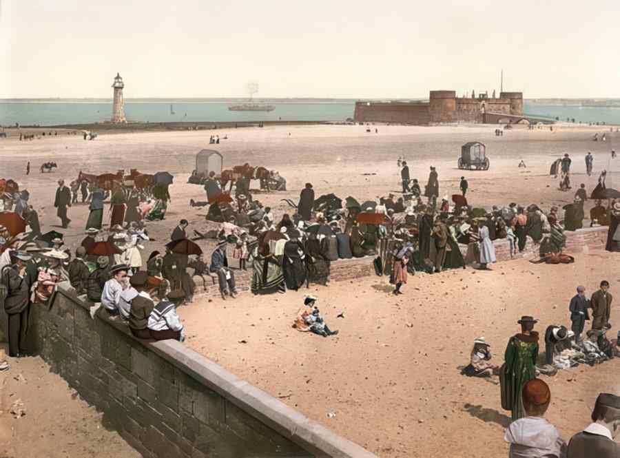 Photochrom Liverpool Vintage A4 Photo Print