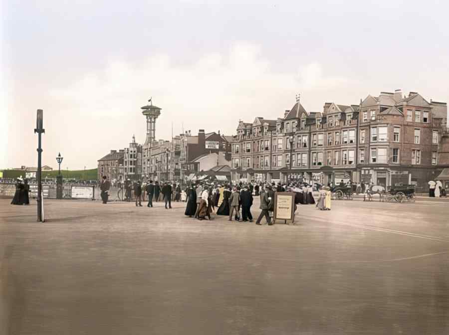 Photochrom Morecambe3 Vintage A4 Photo Print