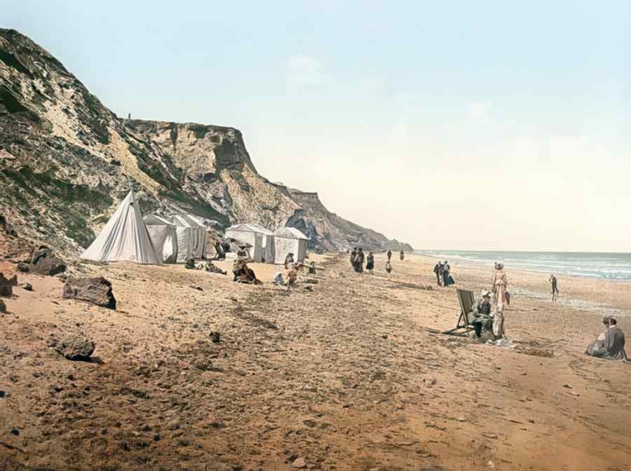 Photochrom Overstrand Vintage A4 Photo Print