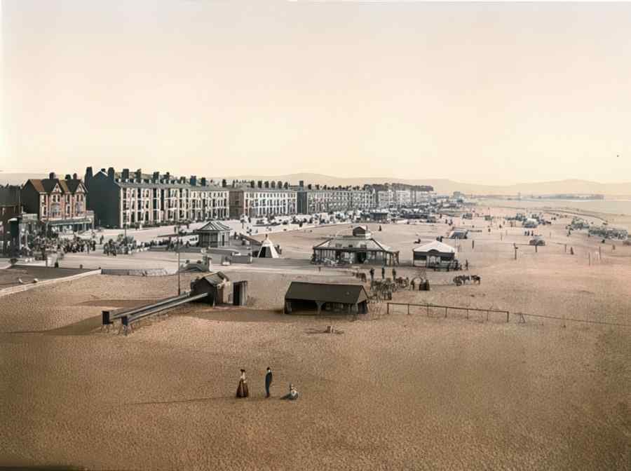 Photochrom Rhyl2 Vintage A4 Photo Print