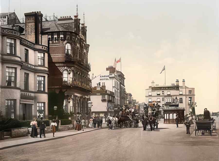 Photochrom Ryde2 Vintage A4 Photo Print