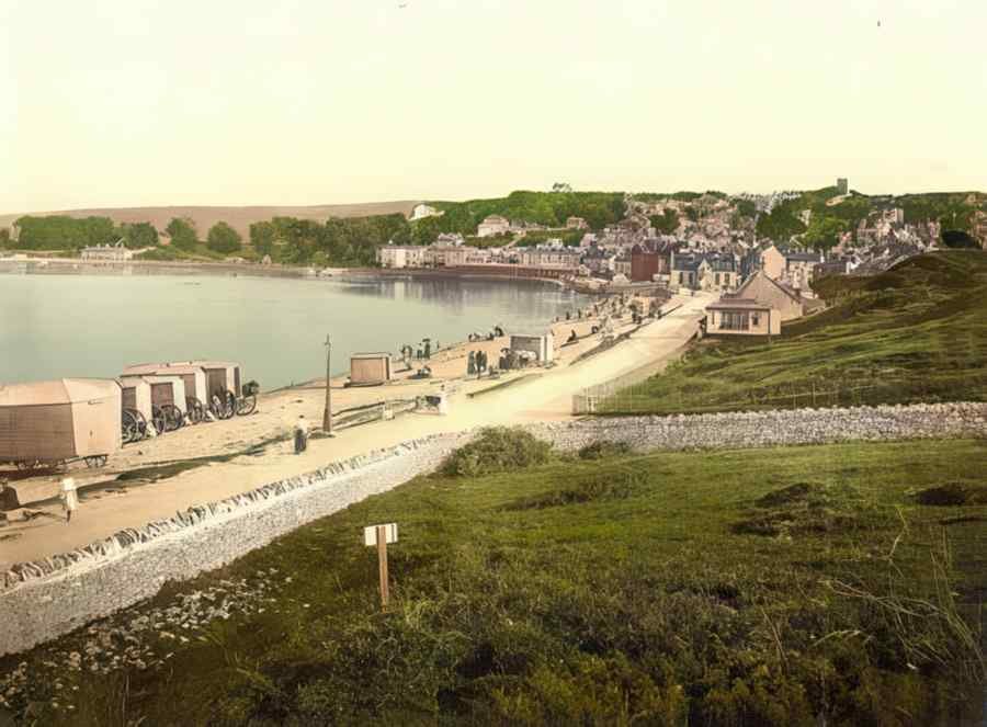 Photochrom Swanage2 Vintage A4 Photo Print