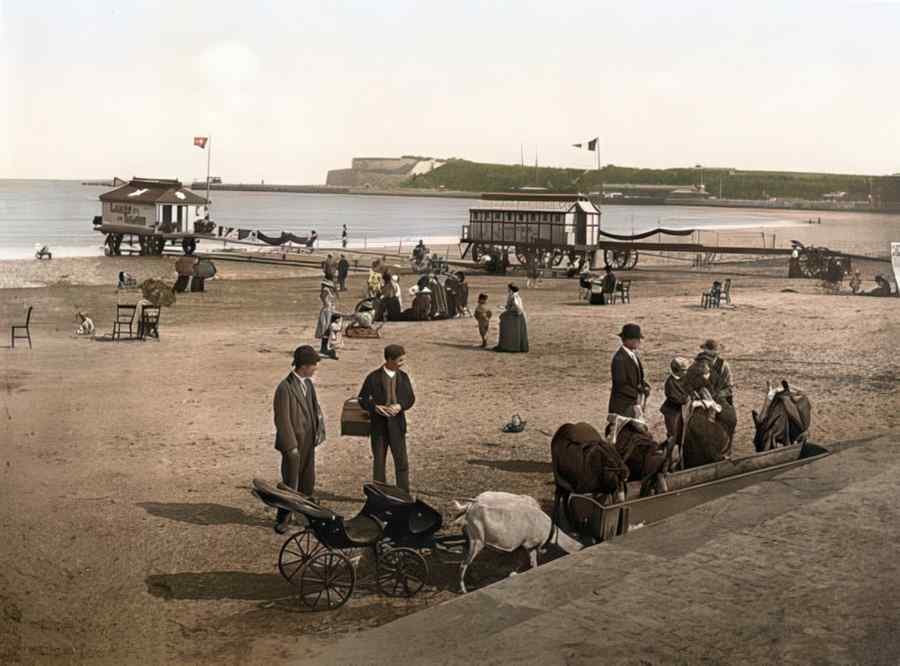Photochrom Weymouth2 Vintage A4 Photo Print