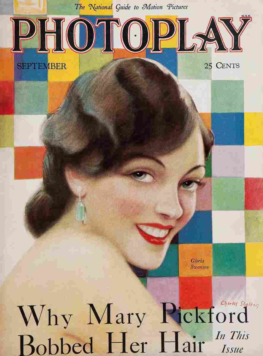 Photoplay Cover 1928 9 film star poster A4 Photo Print