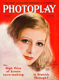 Photoplay Cover 1933 1 film star poster A4 Photo Print