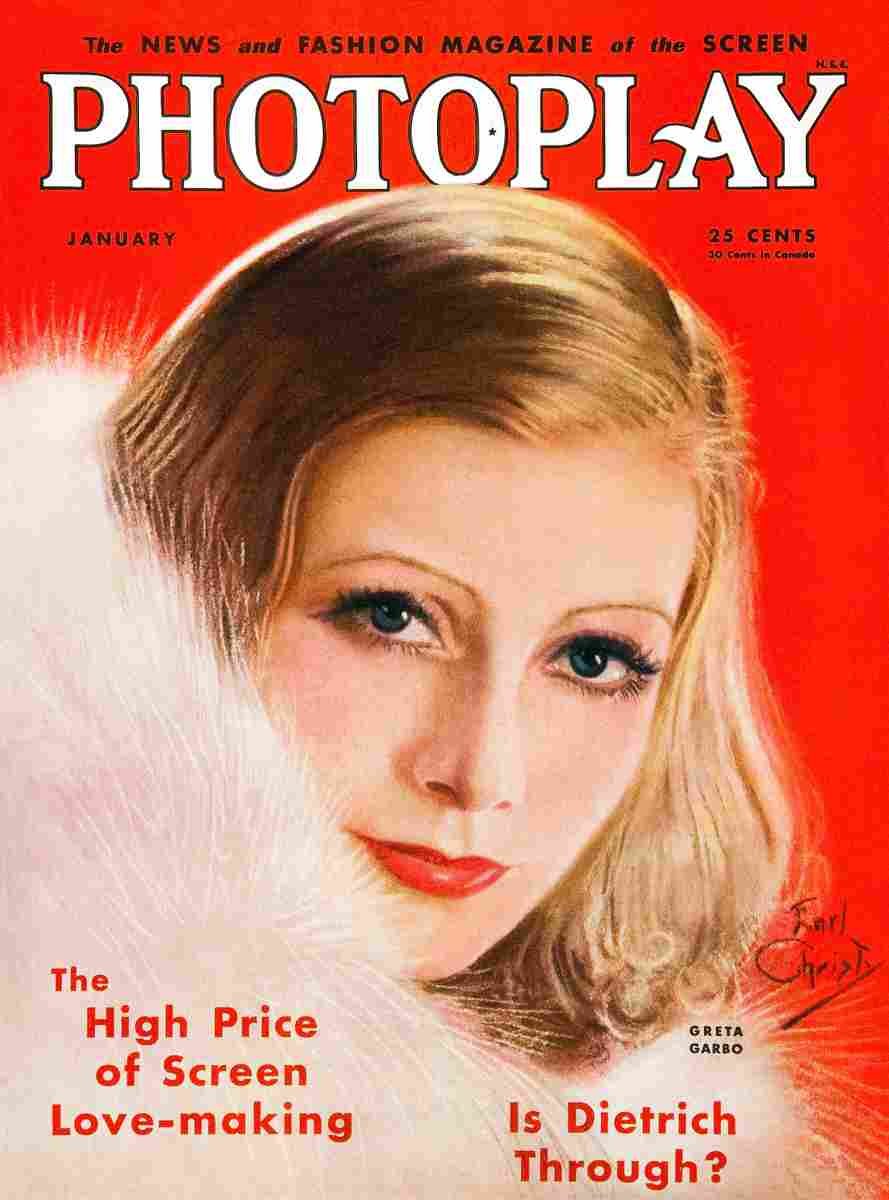 Photoplay Cover 1933 1 film star poster A4 Photo Print