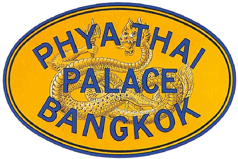 Phya Thai Luggage Label Vintage A4 Photo Print