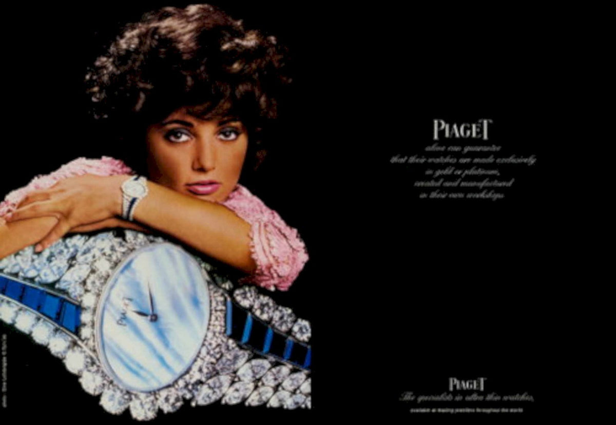 Piaget Watch 1970s Vintage Retro Advert
