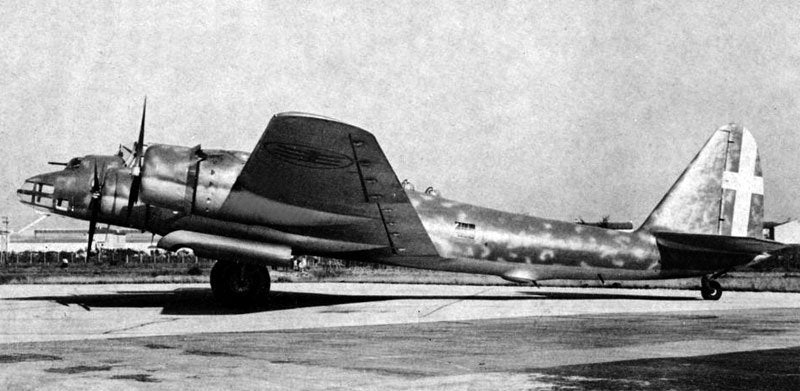 Piaggio P108 A4 Photo Print