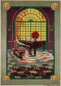 PianoForti Vintage Advert A4 Photo Print