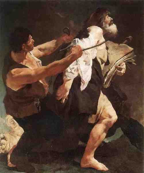 Piazzetta Giovanni Battista St James Brought To Martyrdom 5 A4 Photo Print